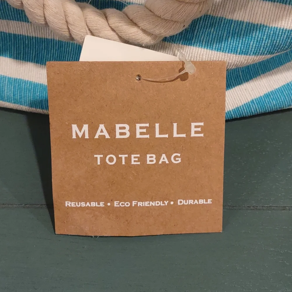 Mabelle Tote Beach Bag NWT - Picture 2 of 6
